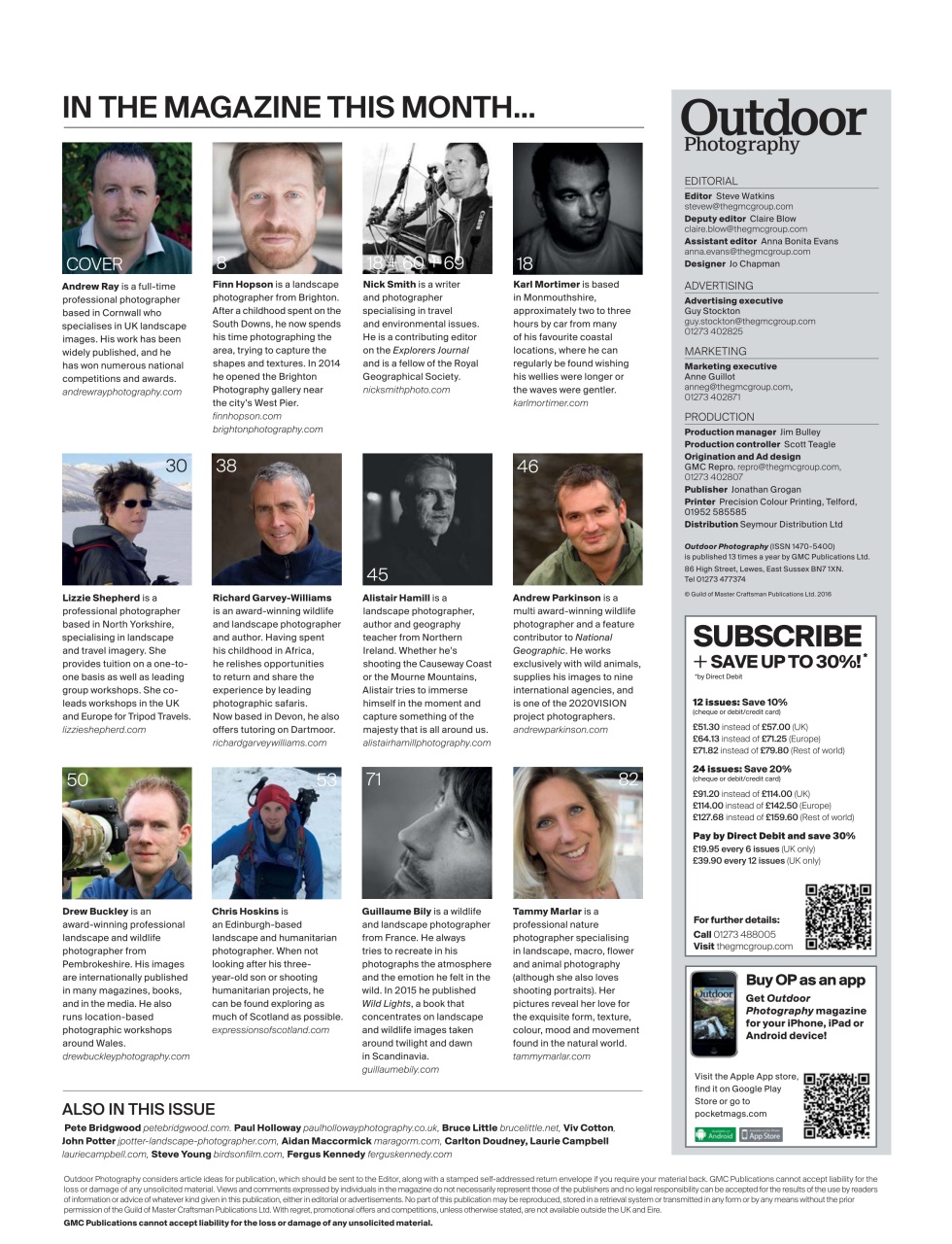 Outdoor Photography Preview Pages