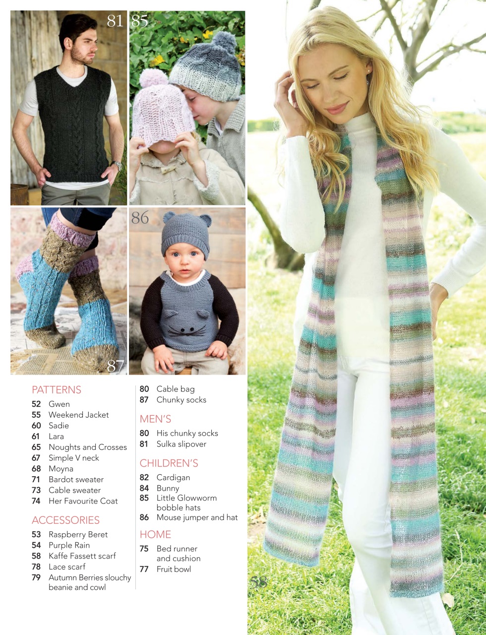 Knitting Preview Pages