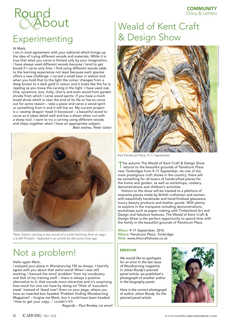 Woodcarving Preview Pages