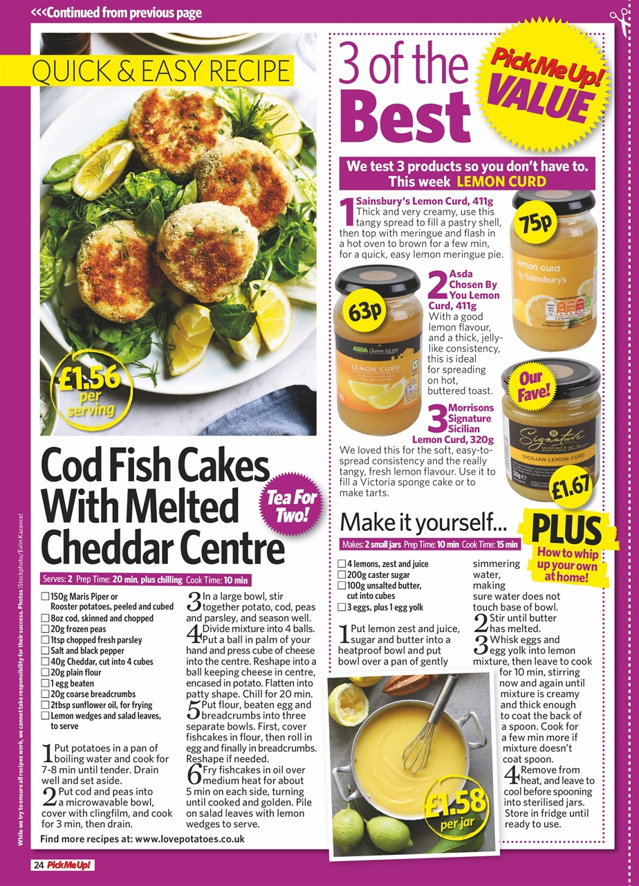 Pick Me Up Preview Pages