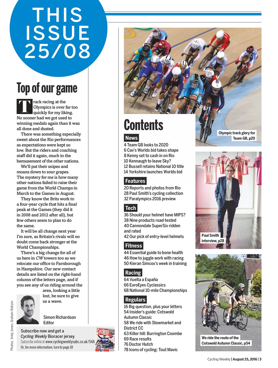 Cycling Weekly Preview Pages