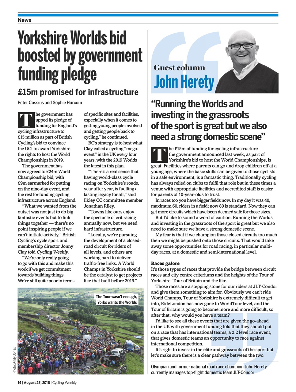 Cycling Weekly Preview Pages