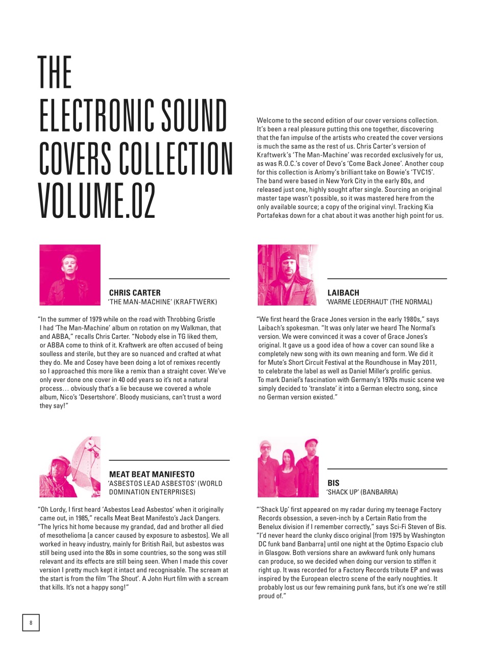 Electronic Sound Preview Pages
