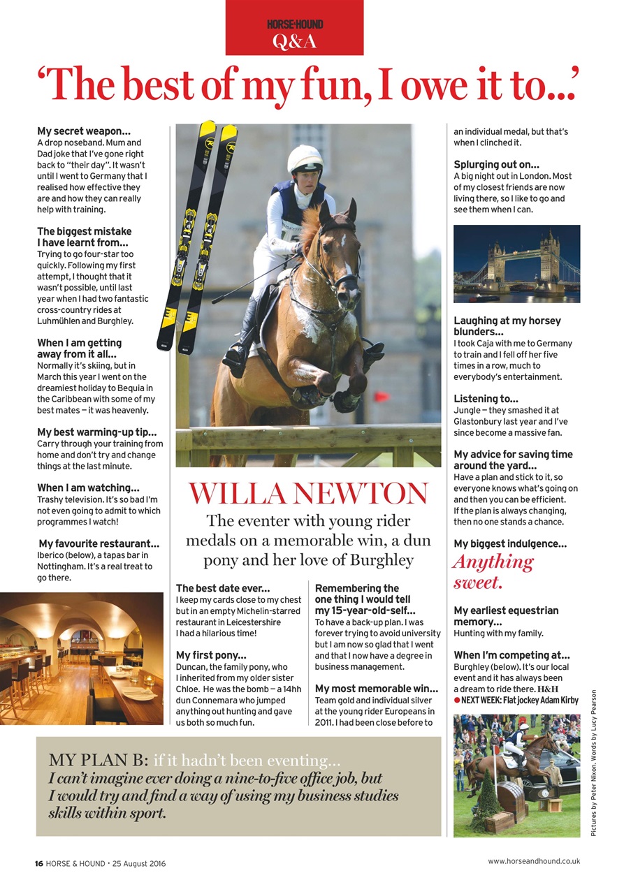 Horse & Hound Preview Pages