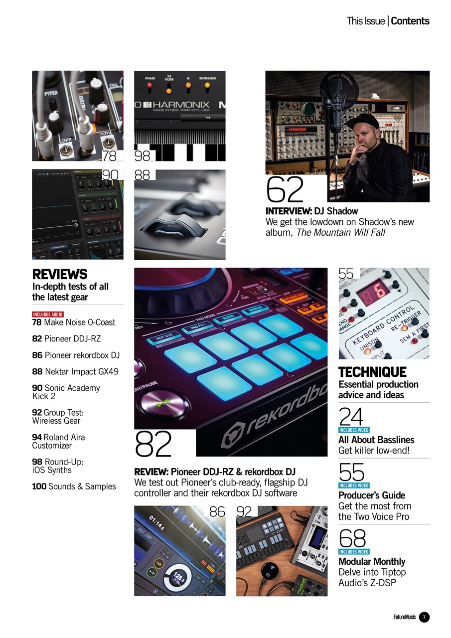 Future Music Preview Pages