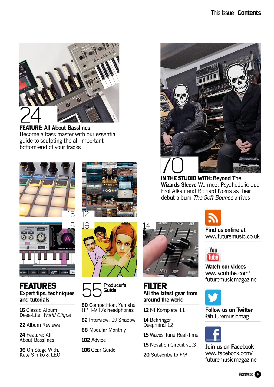 Future Music Preview Pages