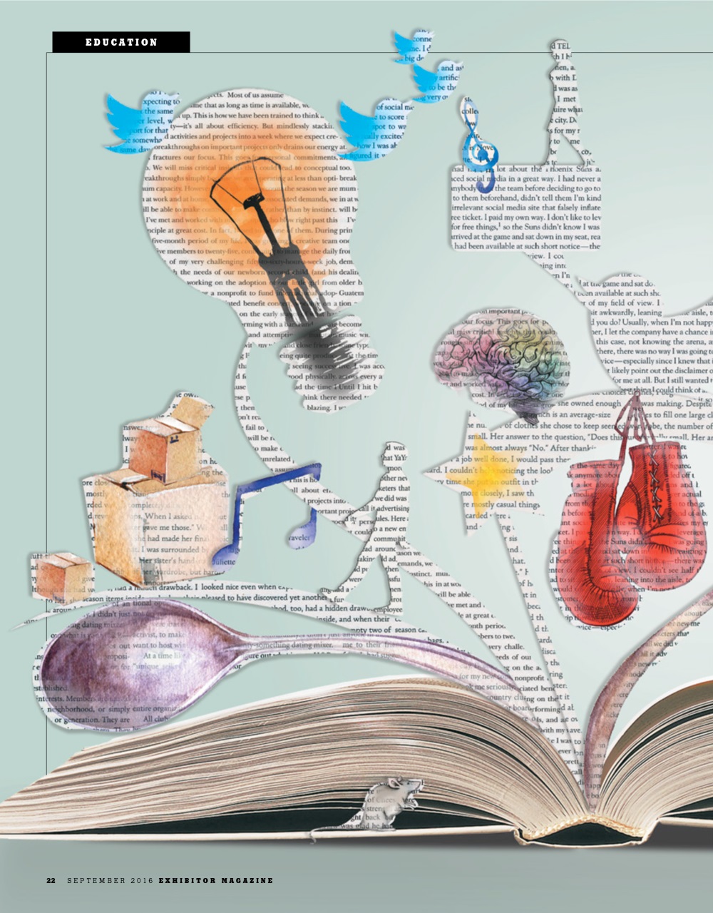 EXHIBITOR Magazine Preview Pages