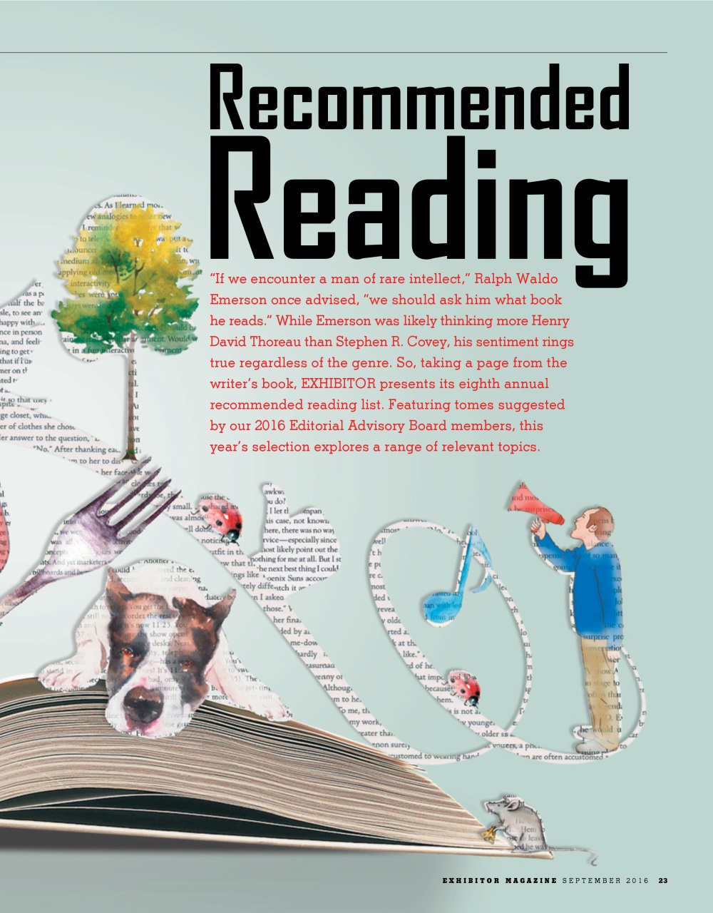 EXHIBITOR Magazine Preview Pages