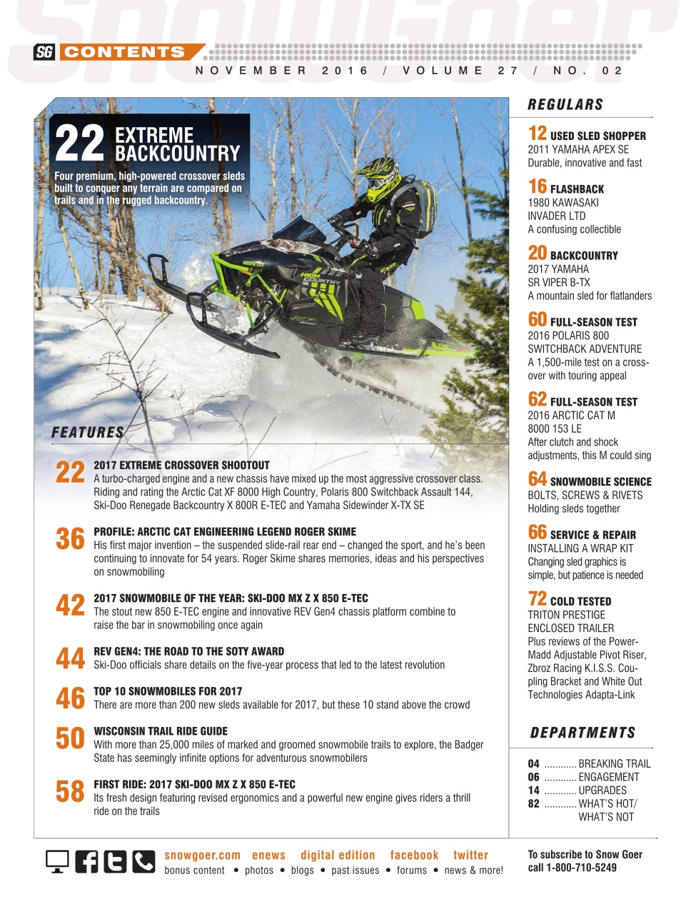 SnowGoer Preview Pages