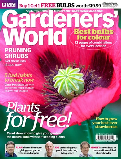 BBC Gardeners’ World Magazine issue 