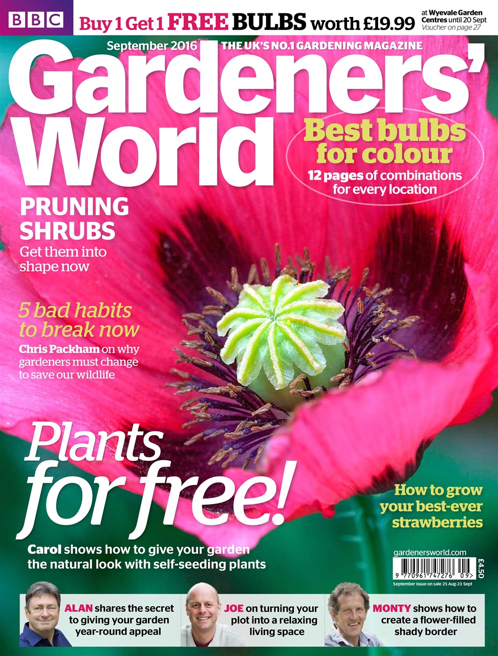 BBC Gardeners’ World Magazine Preview Pages