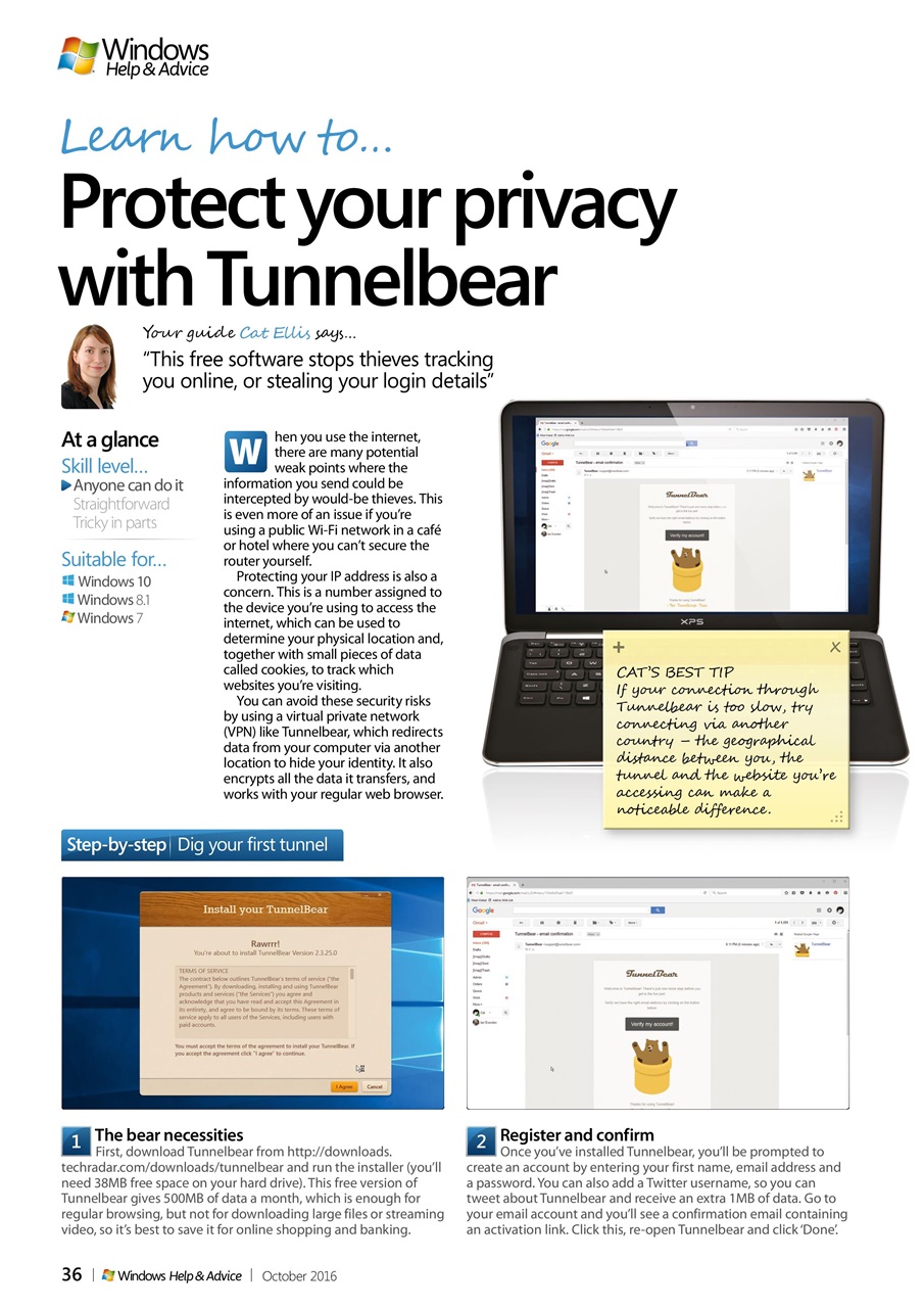 Windows Help & Advice Preview Pages