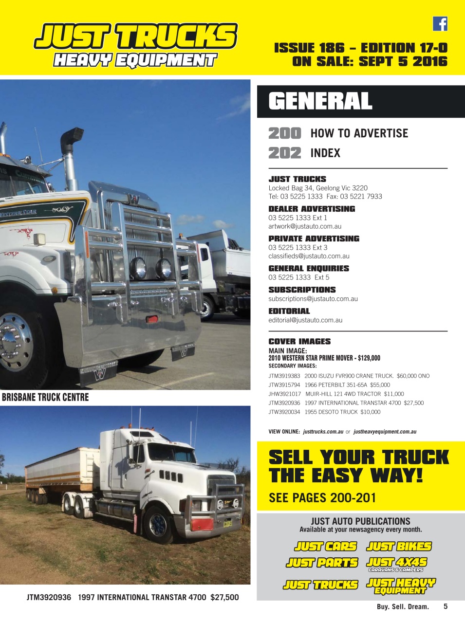 JUST TRUCKS Preview Pages