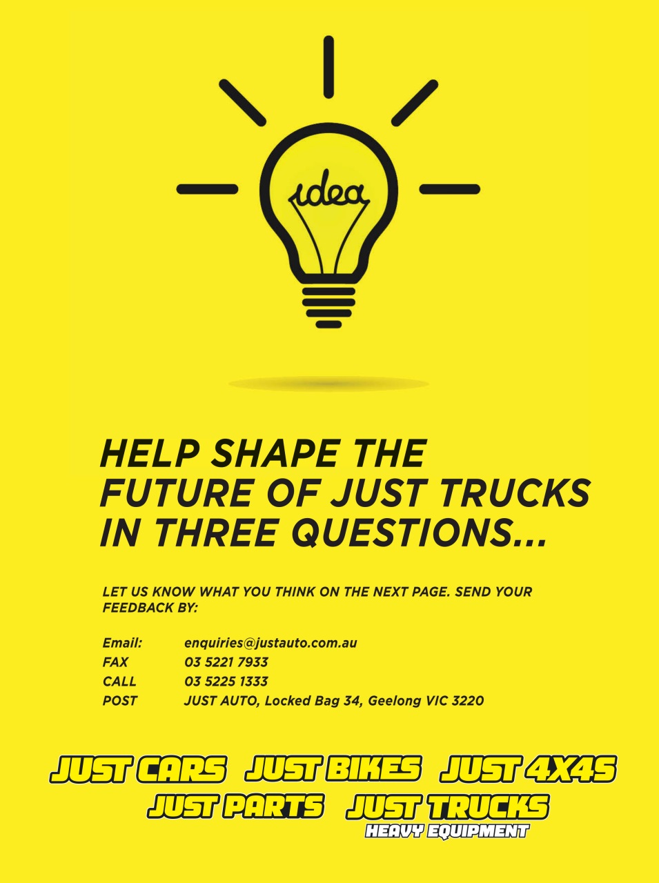 JUST TRUCKS Preview Pages