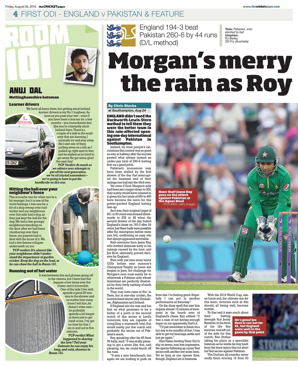 The Cricket Paper Preview Pages