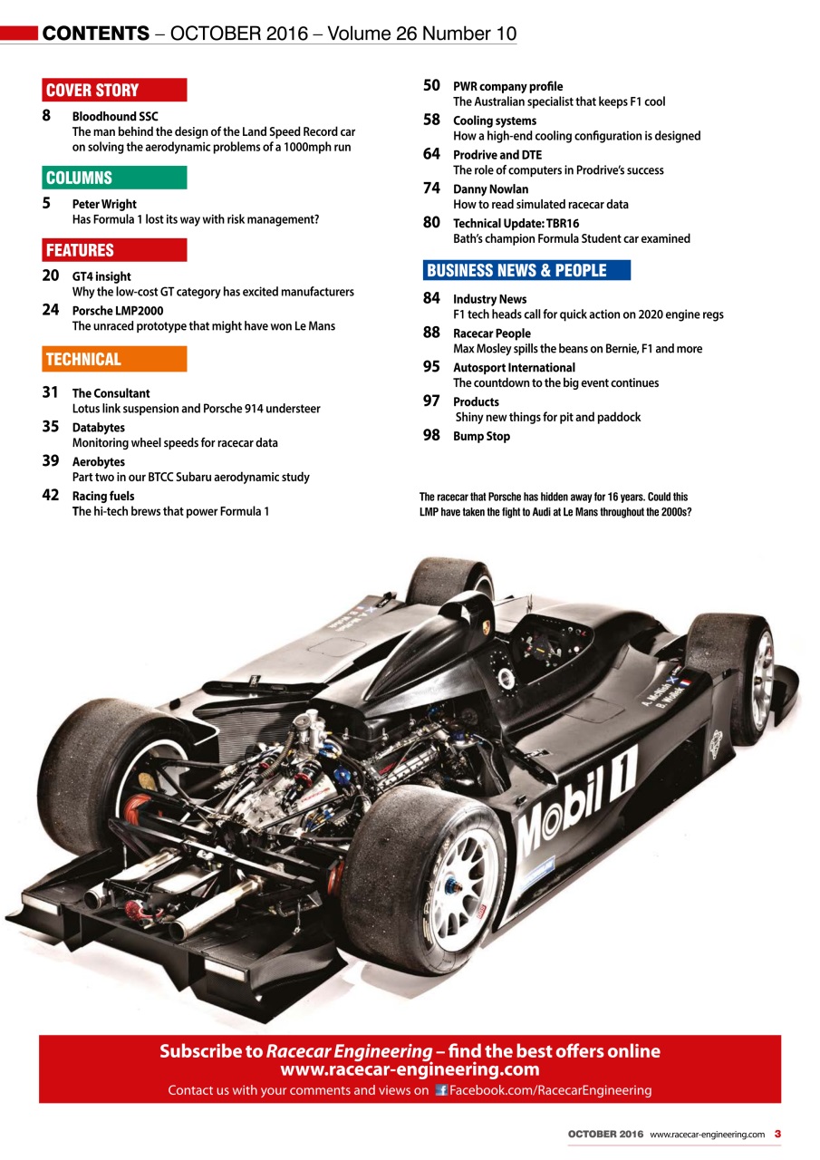 Racecar Engineering Preview Pages