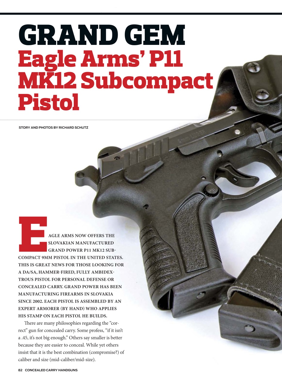 Concealed Carry Handguns Preview Pages