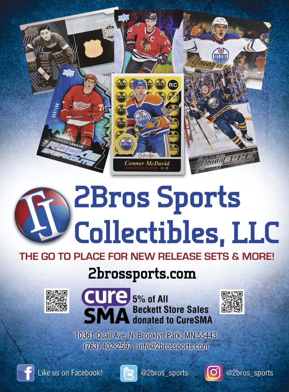 Beckett Hockey Magazine Preview Pages