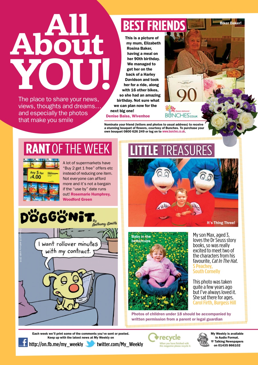 My Weekly Preview Pages