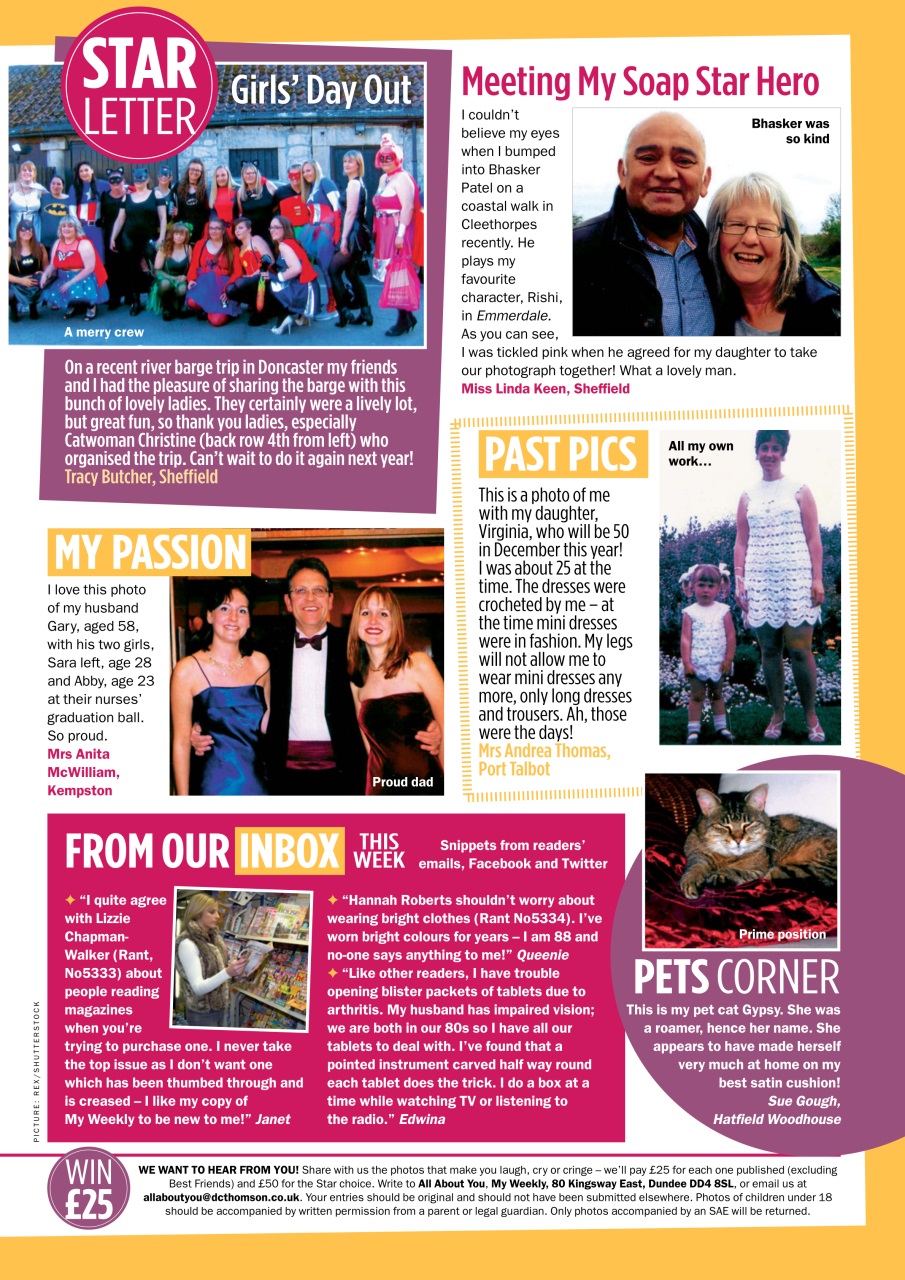 My Weekly Preview Pages