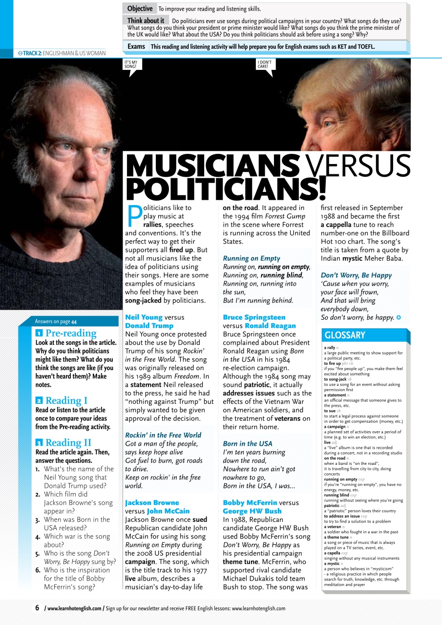 Learn Hot English Preview Pages