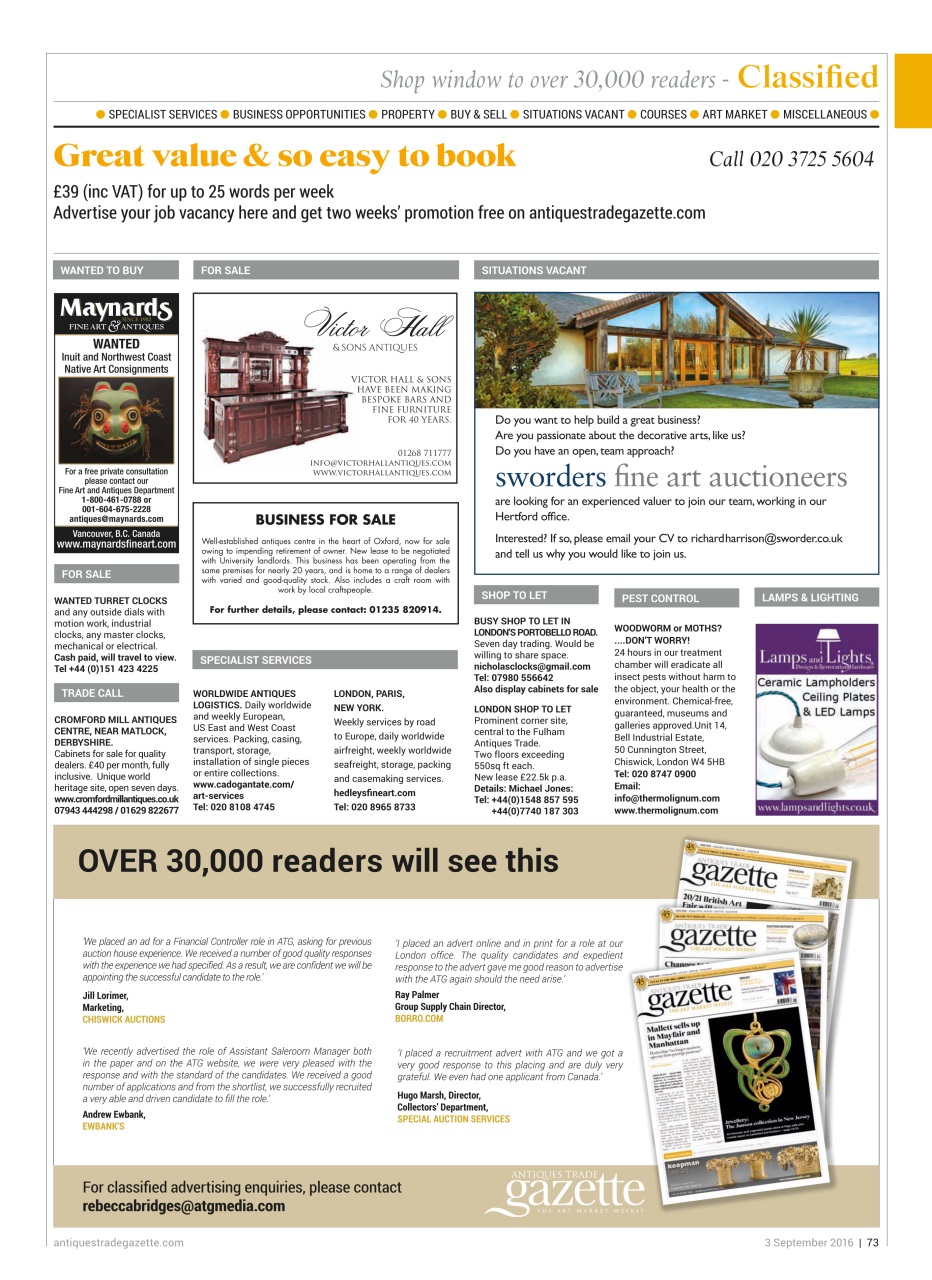 Antiques Trade Gazette Preview Pages