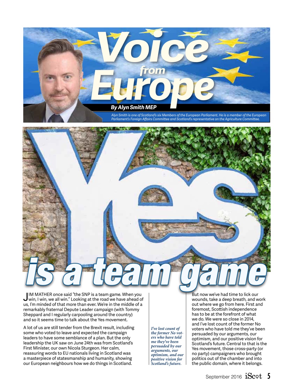 iScot Magazine Preview Pages