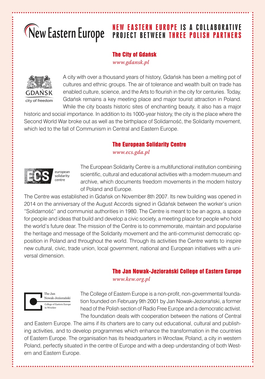 New Eastern Europe Preview Pages