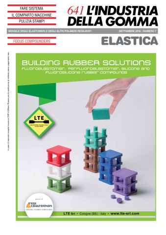 L’industria della Gomma issue Settembre 2016