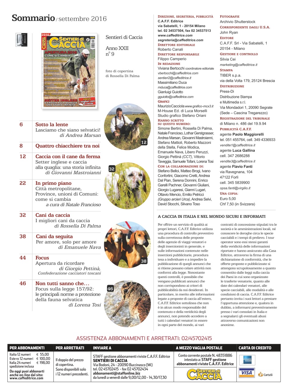 SENTIERI DI CACCIA Preview Pages