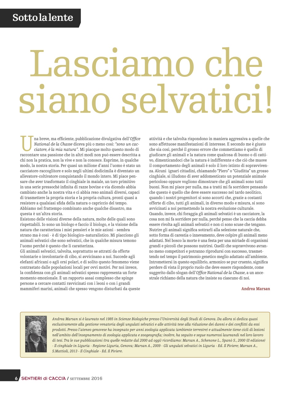 SENTIERI DI CACCIA Preview Pages