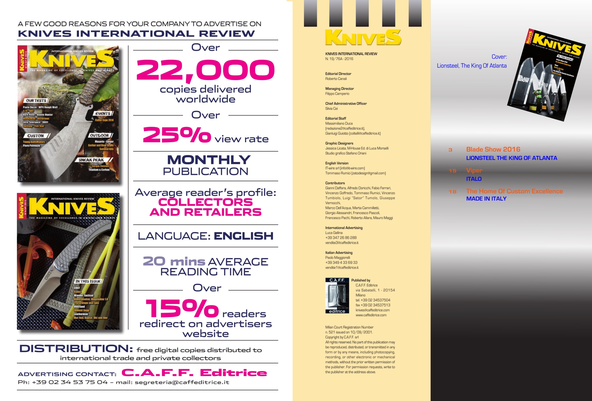 KNIVES INTERNATIONAL Preview Pages