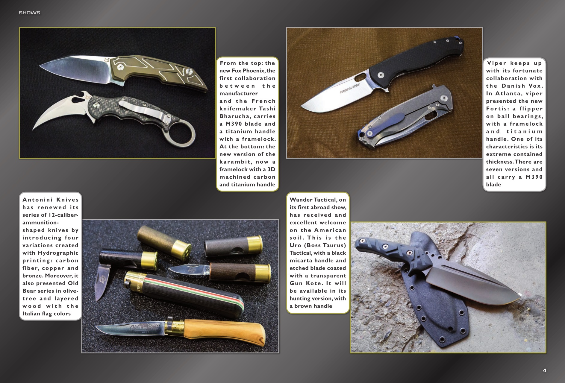 KNIVES INTERNATIONAL Preview Pages
