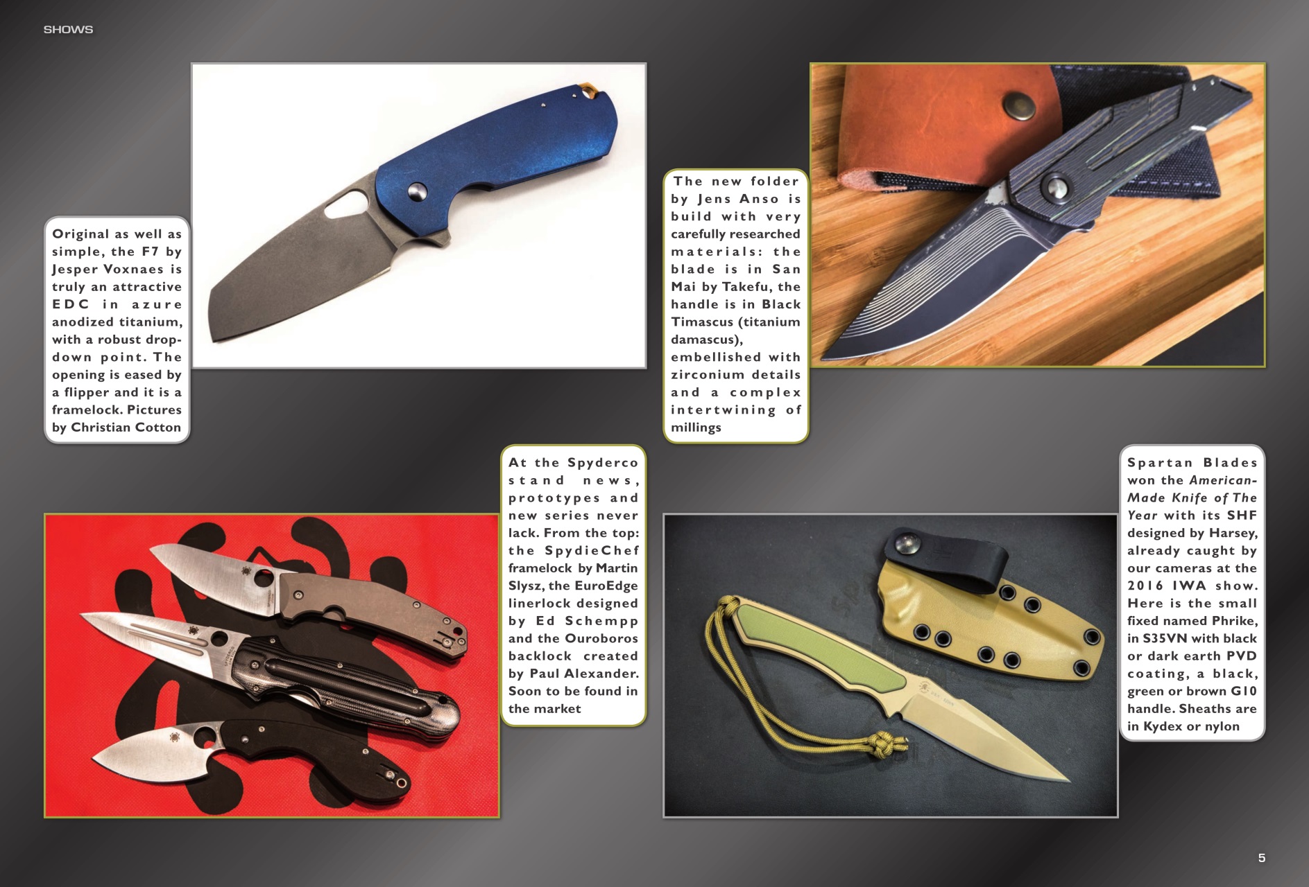 KNIVES INTERNATIONAL Preview Pages