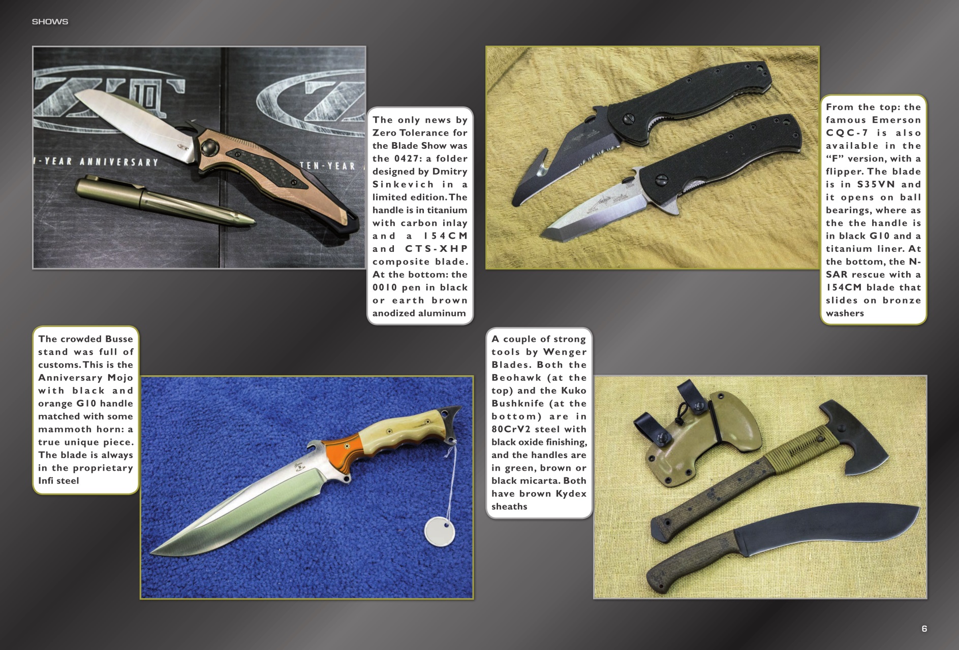 KNIVES INTERNATIONAL Preview Pages