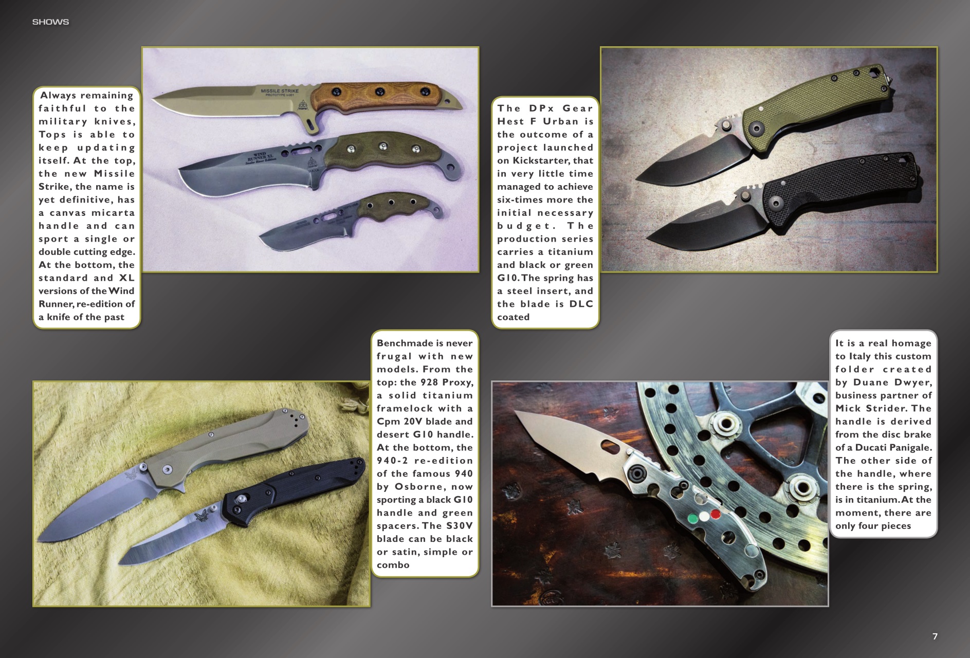 KNIVES INTERNATIONAL Preview Pages
