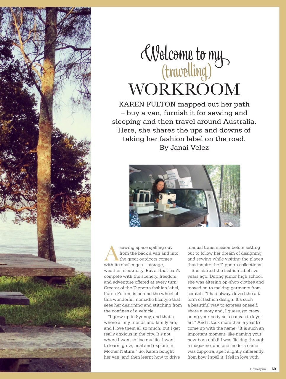 Homespun Preview Pages