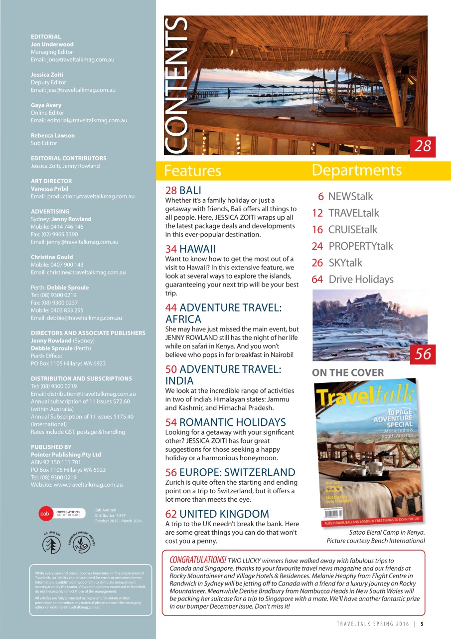 Traveltalk Preview Pages