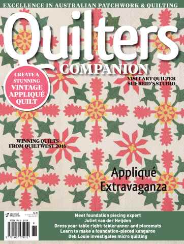 Quilters Companion issue Issue#81 - 2016