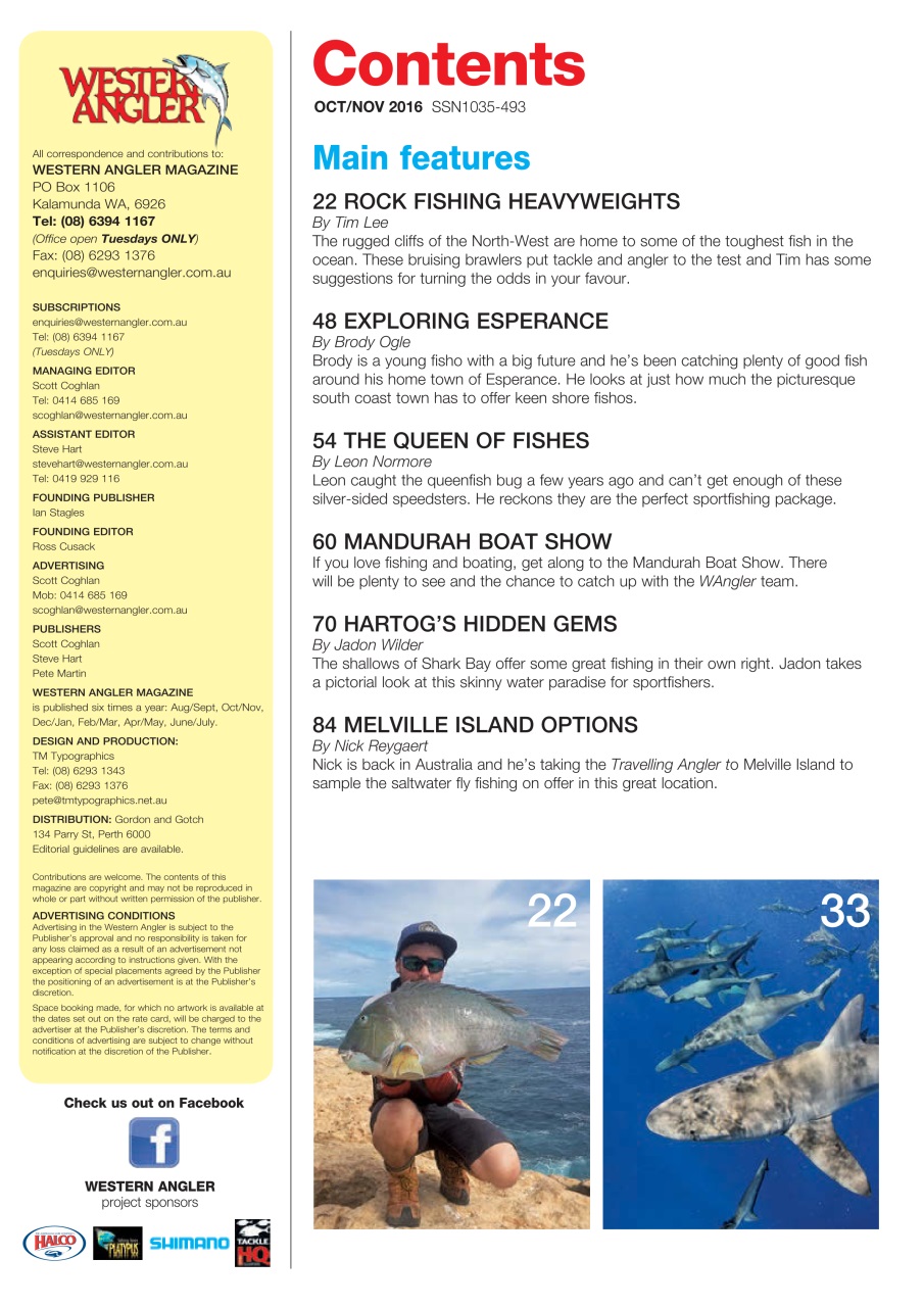 Western Angler Preview Pages