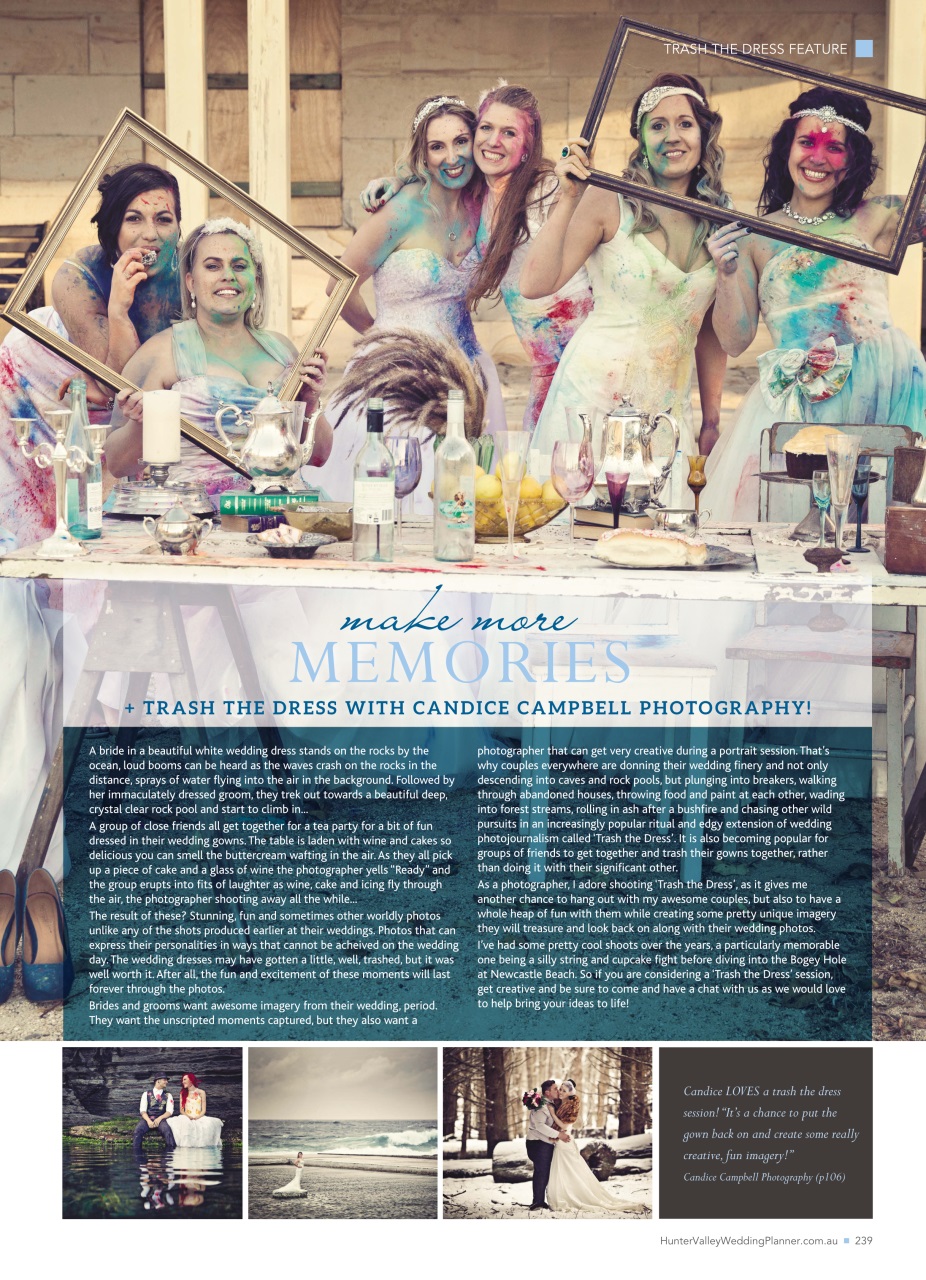 Hunter Valley Wedding Planner Preview Pages