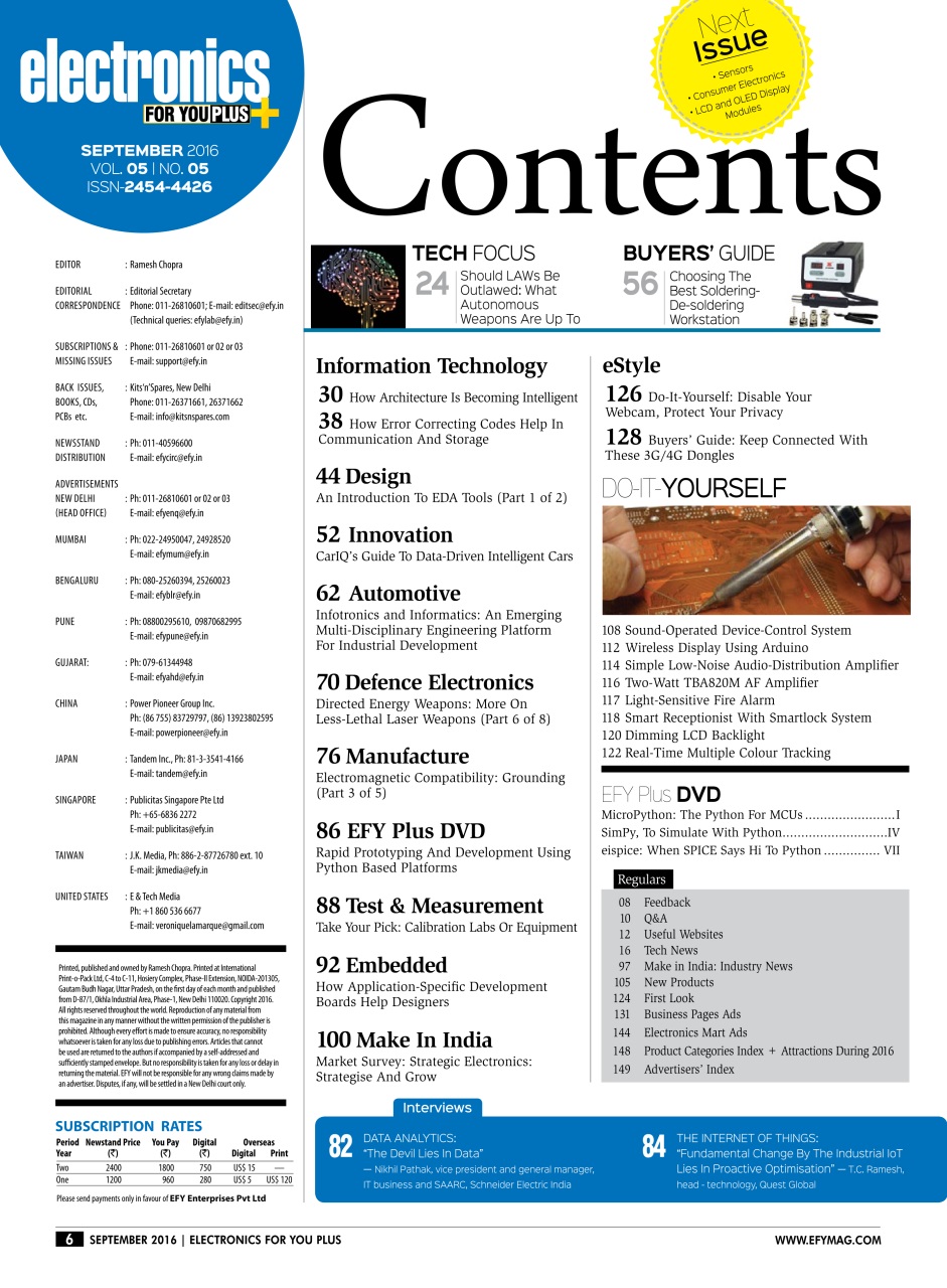 Electronics For You Preview Pages