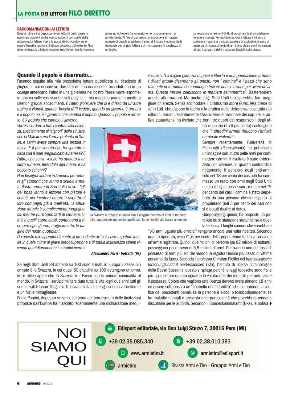 Armi E Tiro Preview Pages