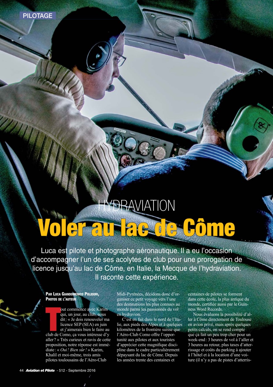 Aviation et Pilote Preview Pages