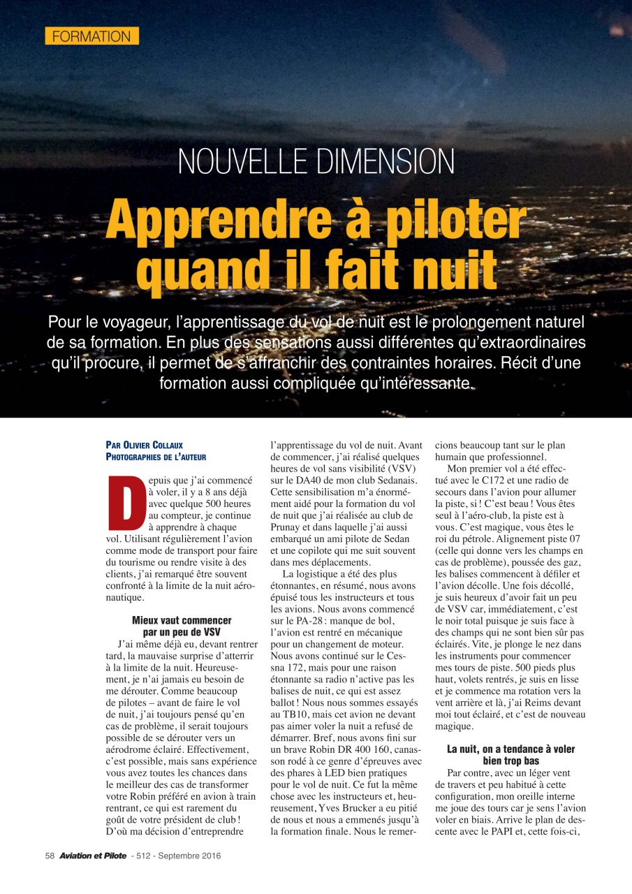 Aviation et Pilote Preview Pages