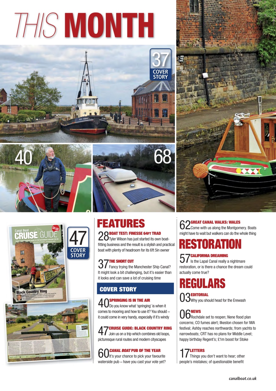 Canal Boat Preview Pages