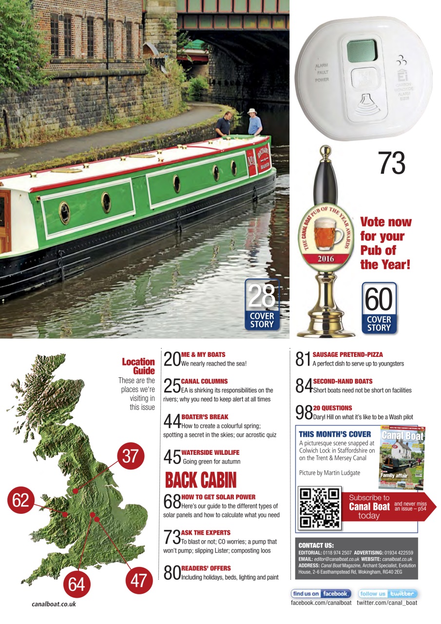 Canal Boat Preview Pages