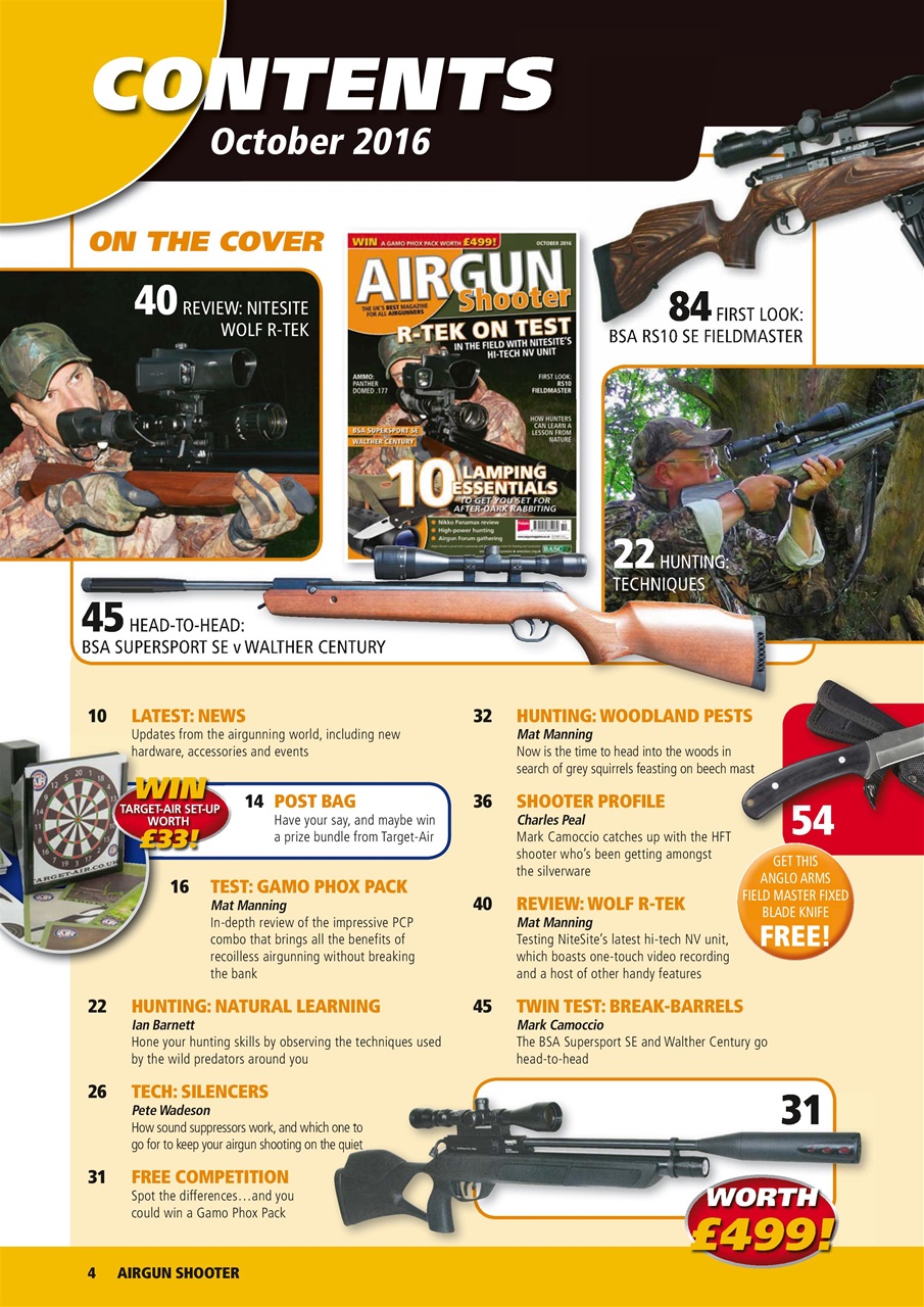 Airgun Shooter Preview Pages