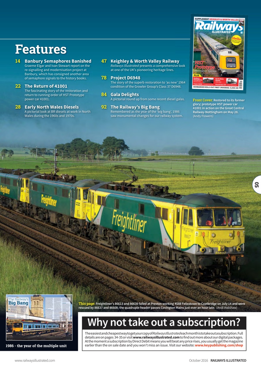 Railways Illustrated Preview Pages