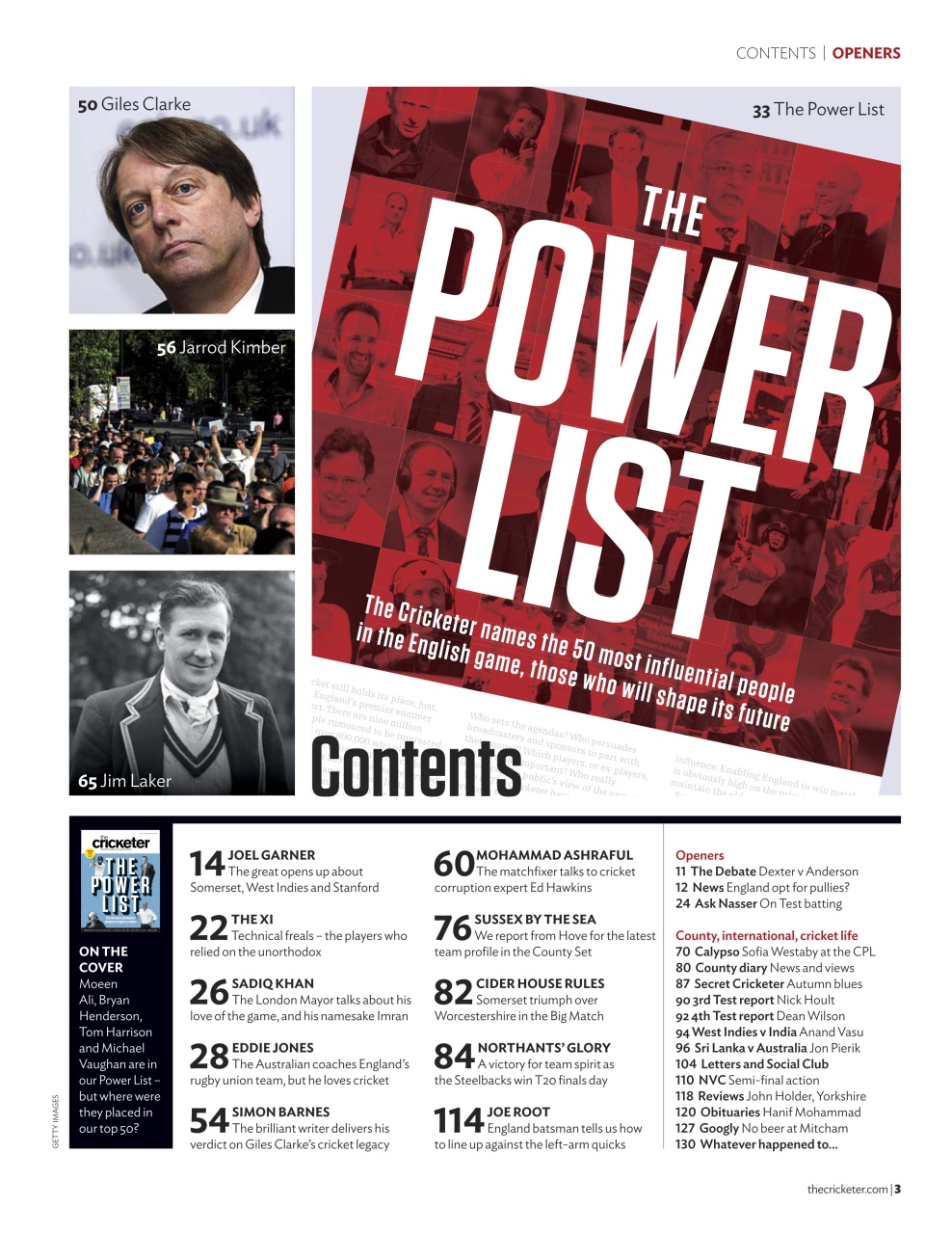 The Cricketer Magazine Preview Pages